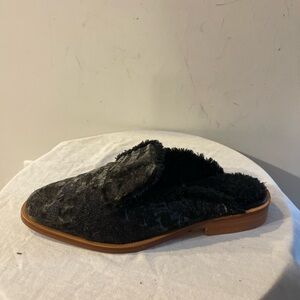 Free People Fur Lined Mules